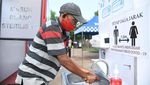 Rapid Test Gratis untuk Opang di Stasiun Cibinong
