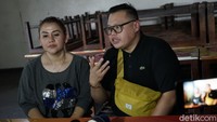 Reza Bukan pun menyesal dengan perbuatannya di masa lalu dan ingin hidup lebih baik lagi bersama Serevina. Pool/Palevi S/detikFoto.