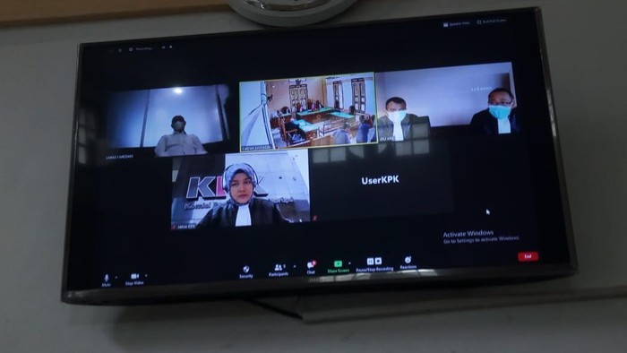 Sidang PK Dzulmi Eldin (Datuk Haris-detikcom)