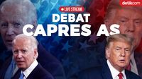 Tonton Debat Perdana Capres AS: Trump Vs Biden