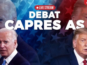 Debat Capres AS Dimulai, Trump dan Biden Tak Berjabat Tangan