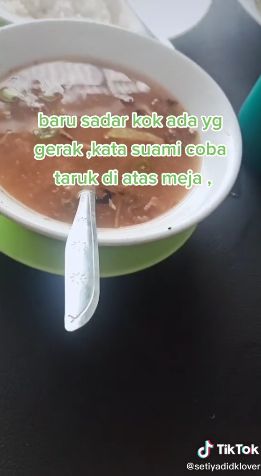 Temukan Ulat di Soto Daging
