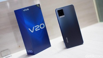 Vivo V20 dibanderol Rp 4,999 juta. Foto: Adi Fida Rahman/detikINET