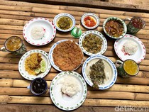 Ada Pecak Duren dan Ikan Cere di 5 Warung Makan Ndeso di Tangerang