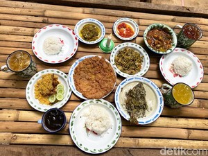 Ada Pecak Duren dan Ikan Cere di 5 Warung Makan Ndeso di Tangerang