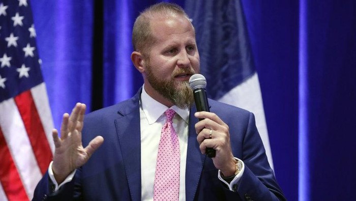 Brad Parscale saat masih menjabat sebagai Manajer Kampanye Trump (AFP Photo)