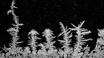 :anskap kristal es ini diabadikan oleh Edwin Giesbers dan menjadi juara ketiga kategori Intimate Landscape. Foto: Edwin Gibbers/Close Up Photographer of the Year