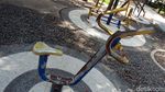 Duh, Alat Fitness di Taman Dewi Sartika Bandung Tak Terawat