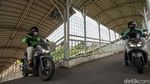 Keterlaluan! Pemotor Kembali Jajah JPO Rawajati