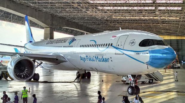 Garuda Indonesia Luncurkan Livery Pesawat 