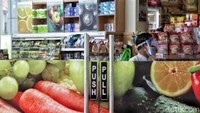 Protokol kesehatan wajib diterapkan di semua tempat, termasuk dalam transaksi di minimarket.
