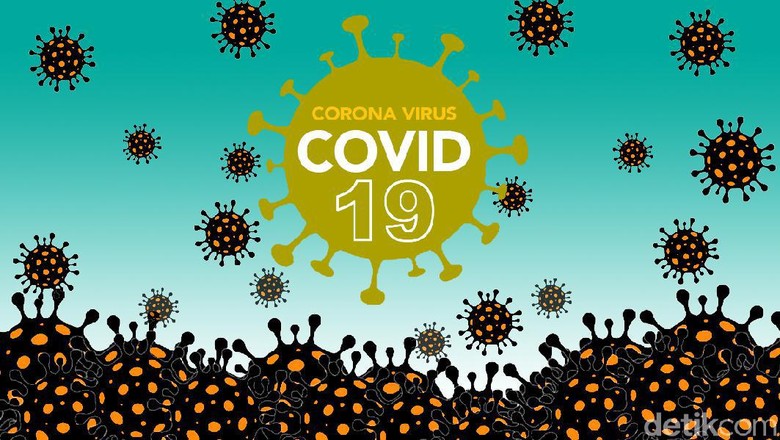 Ilustrasi Virus Corona, Covid 19 Poster