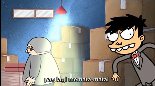 Ilustrasi animasi buatan Indonesia, Si Juki.