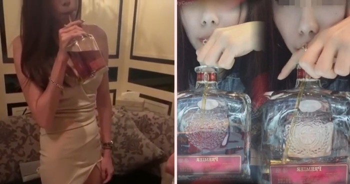 Jago Minum Whiskey Pakai Sedotan Wanita Ini Diberi Tip Rp 41 Juta Jago Minum Whiskey Pakai Sedotan Wanita Ini Diberi Tip Rp 41 Juta