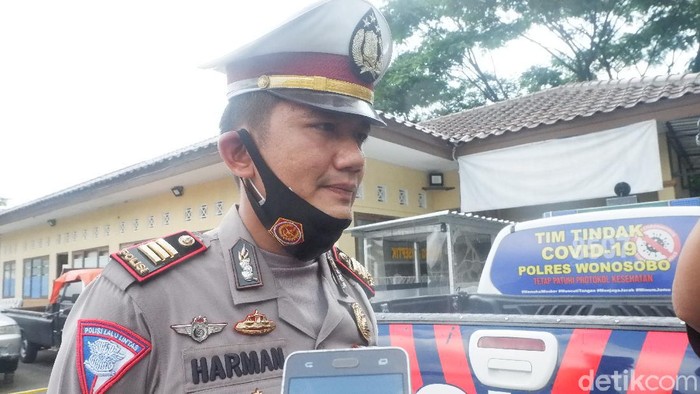 Kasat Lantas Polres Wonosobo AKP Harman R Sitorus, Kamis (1/10/2020).