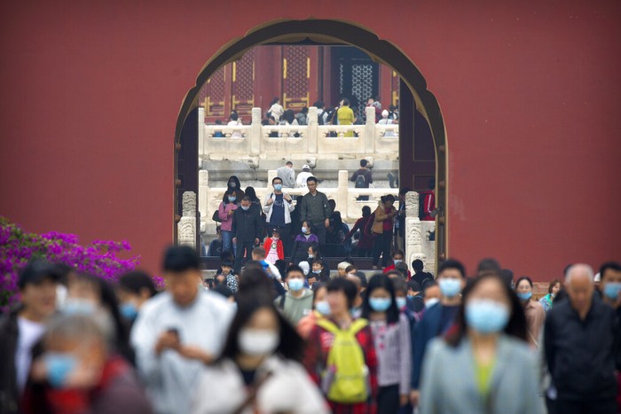 Libur Hari Nasional China, dimanfaatkan warga di Negeri Tirai Bambu untuk berwisata. Sejumlah objek wisata di kawasan Beijing pun ramai dikunjungi warga.