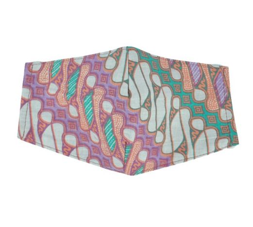 masker kain batik