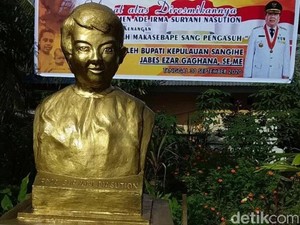 Monumen Ade Irma Nasution di Pulau Sangihe