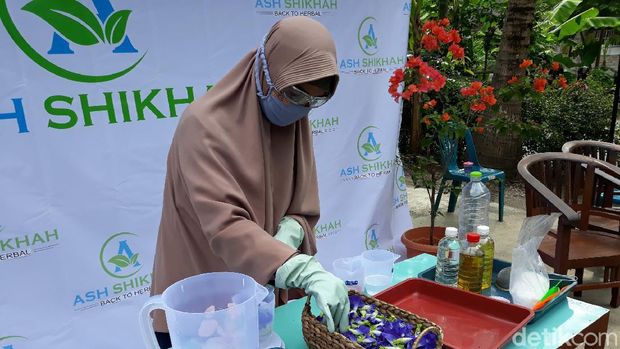 Peluang usaha mengolah bunga telang jadi teh hingga sabun