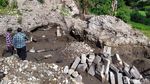 Penampakan Bebatuan yang Diduga Candi di Lereng Merbabu-Merapi