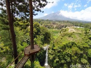 Dinyatakan Aman, Air Terjun Cantik di Magelang Buka Lagi