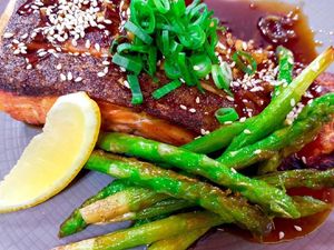 Masak Masak : Salmon Teriyaki ala Restoran