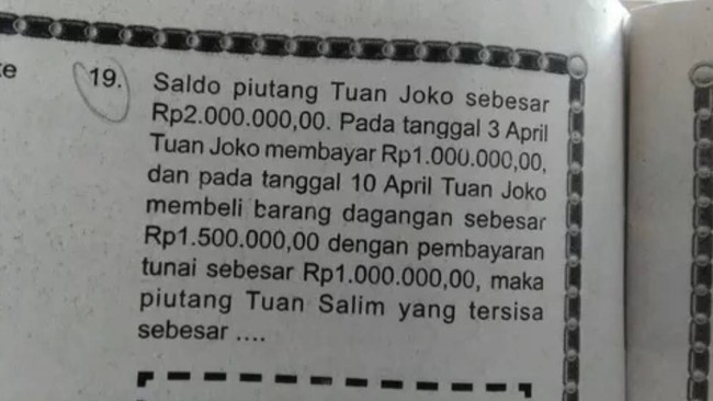 Jadi nama sebenarnya itu Tuan Joko atau Tuan Salim sih? Foto: Facebook/Seenak Jidat