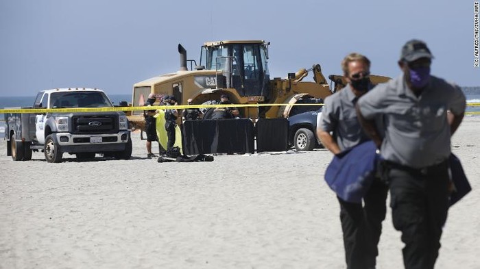 wanita meninggal dunia di pantai