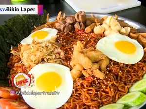 Bikin Laper! Mukbang Mie Samyang Korea yang Pedasnya Poll
