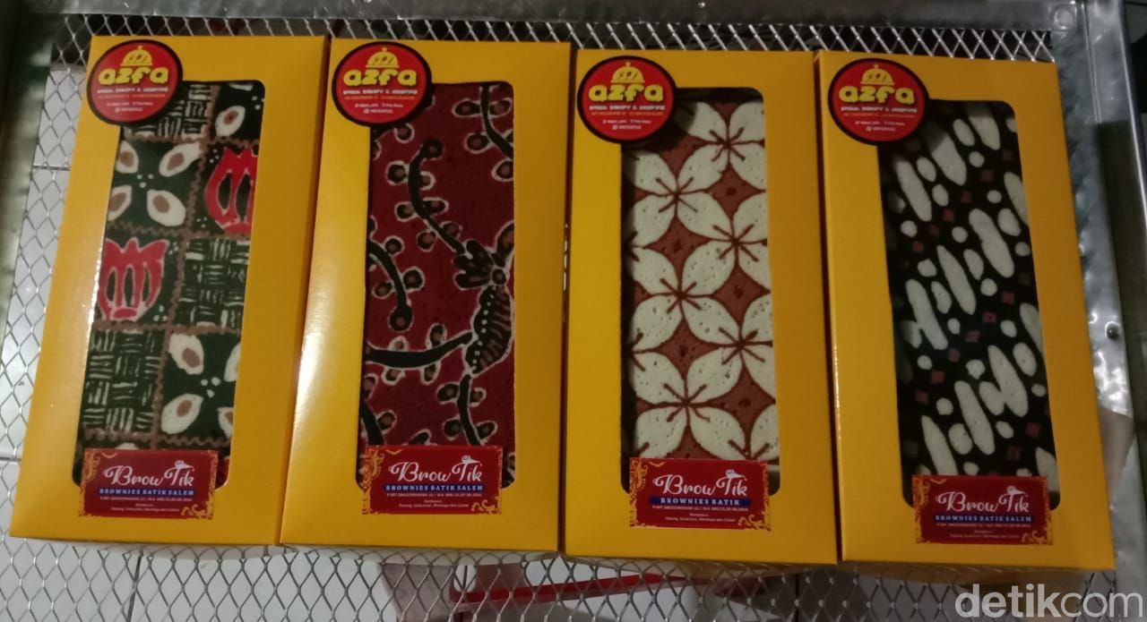 Bolu Batik yang Cantik di Brebes