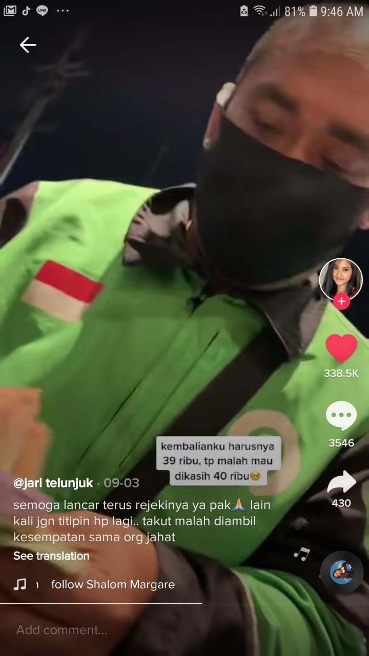 Cerita Netizen Diberi Jaminan HP oleh Ojol Gegara Uang ...