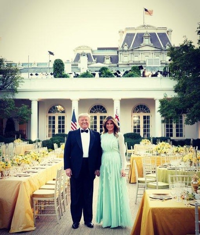 donald trump dan melania trump donald trump positif corona