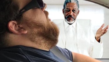 Bertemu Tuhan di film Bruce Almighty Foto: doc. Bored Panda