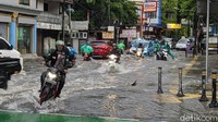 Tinggi air mencapai 30 sampai 50 cm.