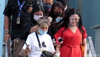 Iis Dahlia saat ditemui di Gedung Trans TV, Kapten Tendean, Jakarta Selatan pada Kamis (1/10). Pool/Noel/detikFoto.