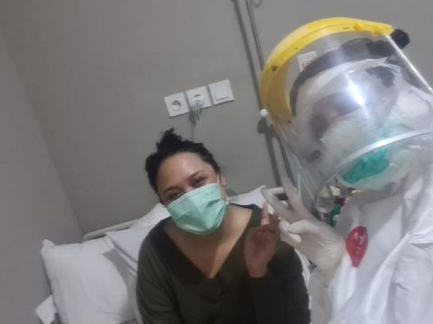 Intan Indira seorang penyintas Corona