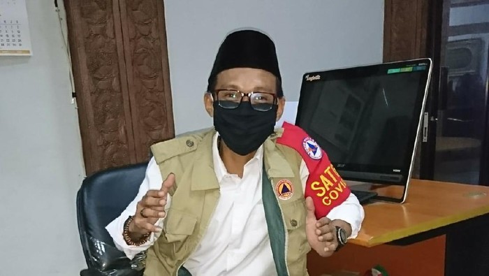 Juru Bicara Satgas COVID-19 Babel, Andi Budi Prayitno (Deni-detikcom)
