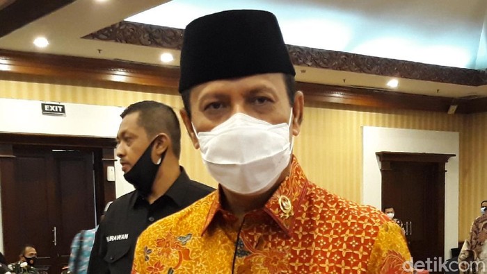 Kepala Badan Nasional Penanggulangan Terorisme (BNPT) Komjen Boy Rafli Amar di Solo, Jumat (2/10/2020).