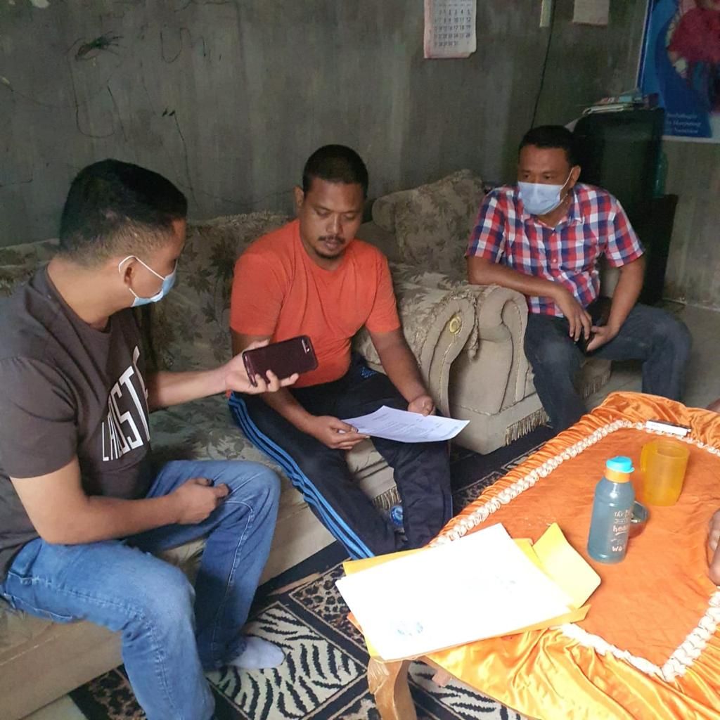 Ketua MUI di Tanjungbalai yang hina Ma'ruf Amin (pembuat kolase Ma'ruf Amin-Kakek Sugiono)