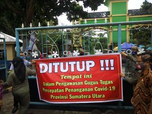 Diperintah Gubsu, Satgas Tutup Kolam Renang yang Viral Ada Party Saat Pandemi
