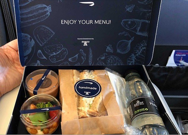 Penumpang First Class British Airway dapat Sandwich Murahan