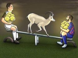 Ronaldo dan Messi Duel Lagi Hebohkan Linimasa