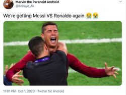 Ronaldo dan Messi Duel Lagi Hebohkan Linimasa