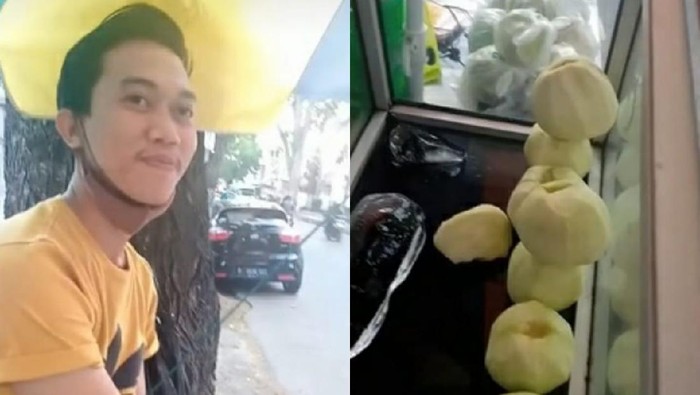 Penjual Manisan Jambu Ganteng di Bandung