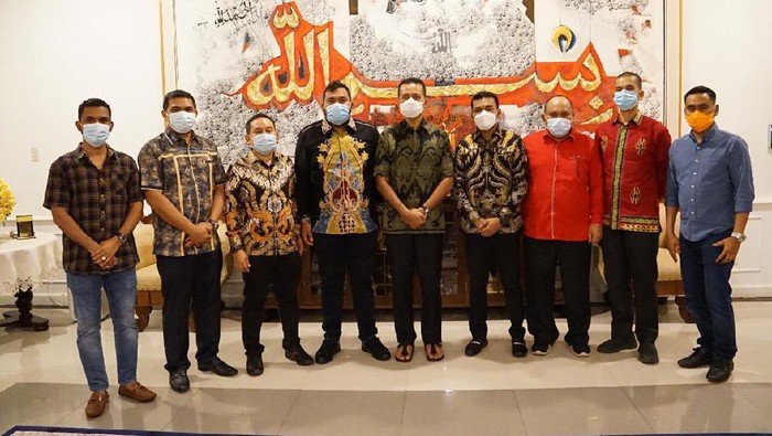 Pertemuan anggota DPR Aceh dengan Wakil Gubernur Sumatera Utara Musa Rajeksyah (Dok Istimewa)
