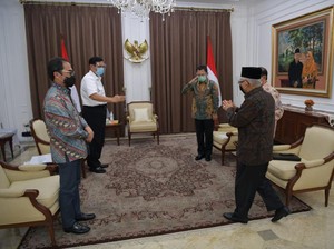 Luhut-Terawan Temui Wapres Maruf, Lapor Perkembangan Vaksin Corona