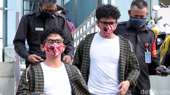 Rizky-Ridho DA saat ditemui di kawasan Trans TV.