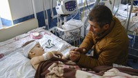 Sedikitnya 100 orang, termasuk warga sipil, meninggal dalam pertempuran selama tiga hari di wilayah pegunungan yang diperebutkan antara Armenia dan Azerbaijan. AP Photo/Areg Balayan  
