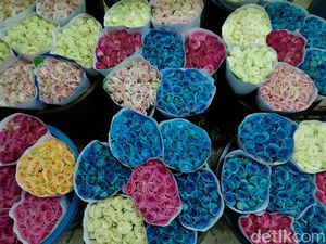Wangi Pasar Bunga Rawa Belong yang Kian Lesu