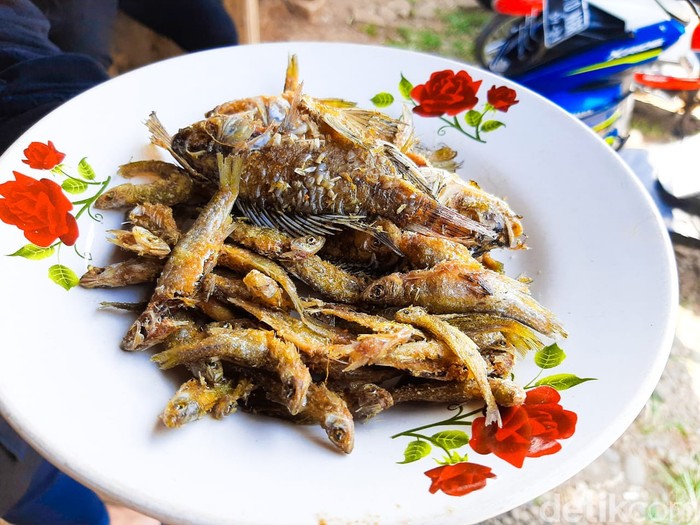 nikmatnya makan ikan cere goreng di warung cere bu tini yang terkenal di tangerang